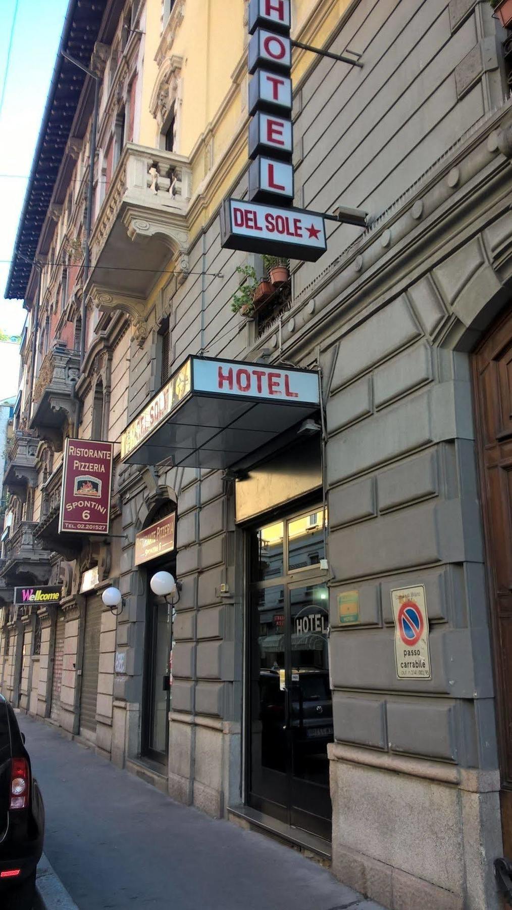 Hotel Del Sole มิลาน ภายนอก รูปภาพ